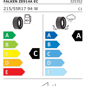 Falken ZIEX ZE914A ECORUN 215/55 R17 94W Ecorun BLK